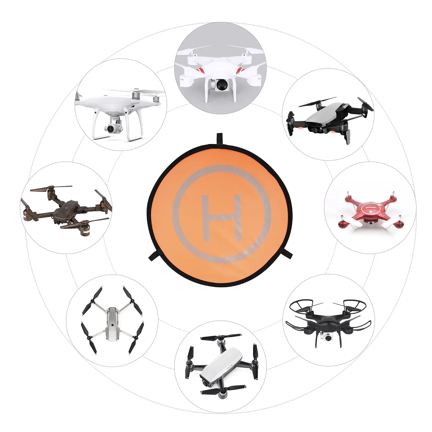 55/75/110 centimetri Drone Uni - Drone Landing Pad recensione e prezzo