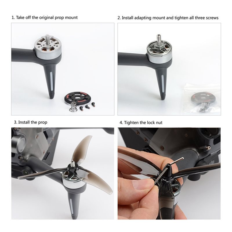 B50B-Adattatore piastra motore - Drone Propeller Holder recensione e prezzo