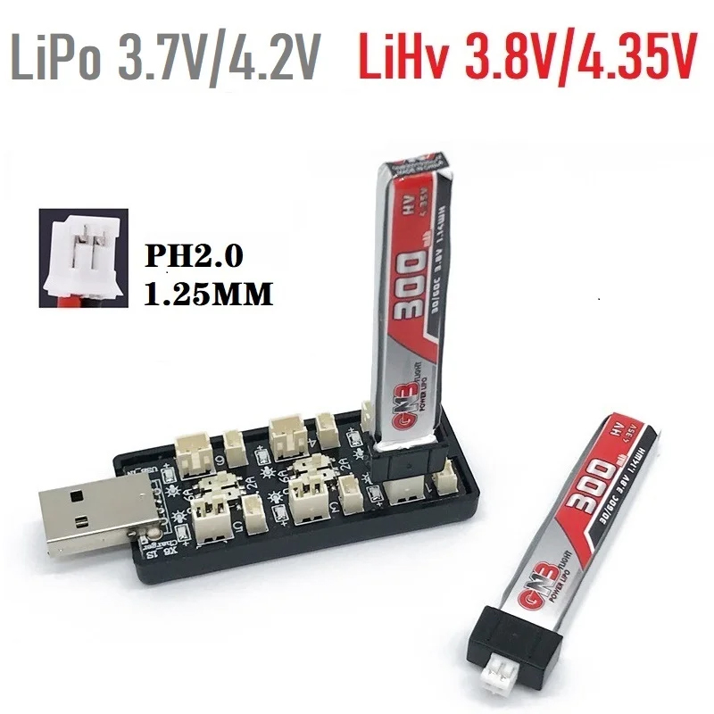 6CH USB 1S LiPo/LiHv 3.7V/4.2V - Drone Power Bank recensione e prezzo