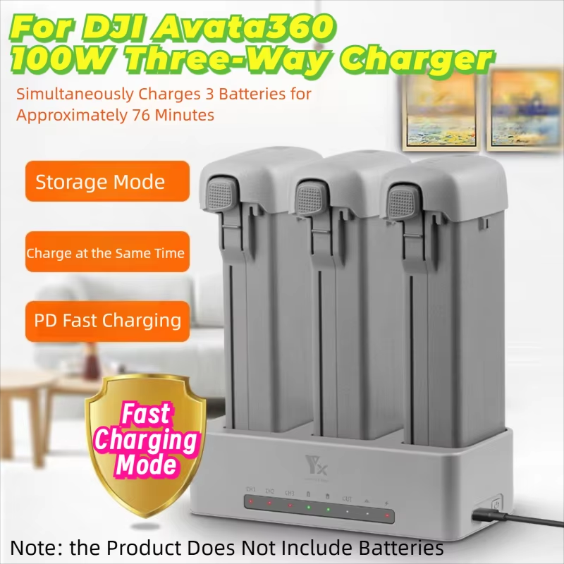 Hub di ricarica rapida a tre v - Drone Charging Hub recensione e prezzo